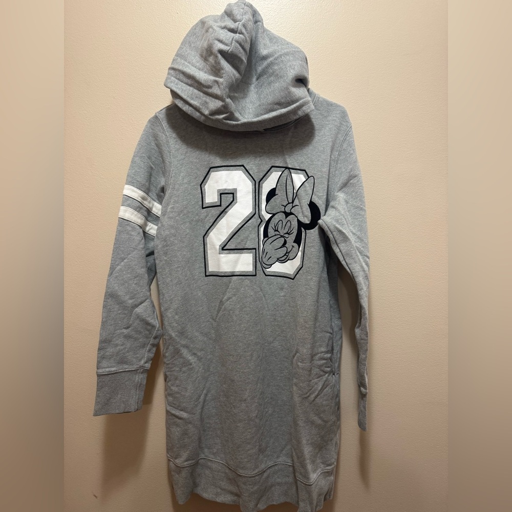 Uniqlo Disney Minnie Mouse Hoodie Sweatshirt Dress